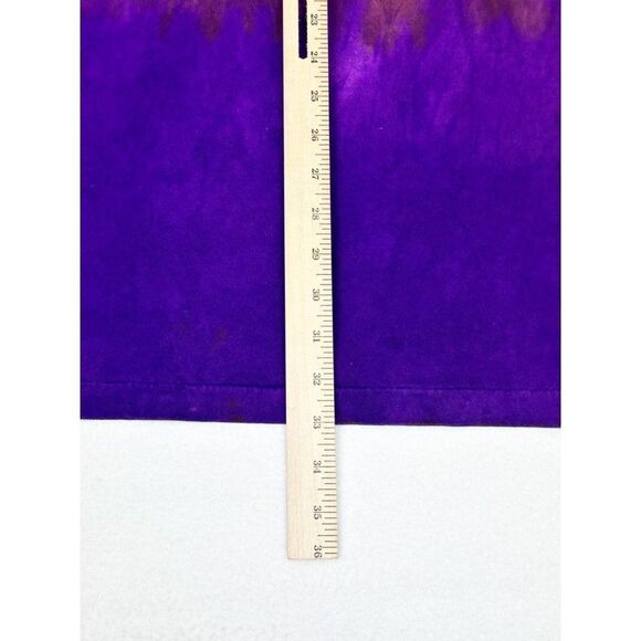 Vintage 90s Eclipse Purple Tie Dye T-shirt XL/XXL Single Stitch - Picture 7 of 7